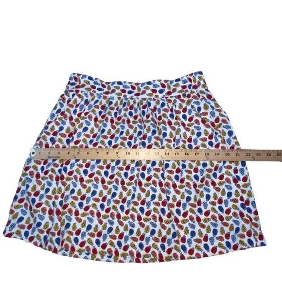 LOFT Outlet Linen Blend Pineapple Colorful Skirt - Women’s Medium - Picture 4 of 12